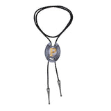 Maxbell Stylish Bolo Tie PU Leather Jewelry Shirt Neck Ties Clothing Accessory P