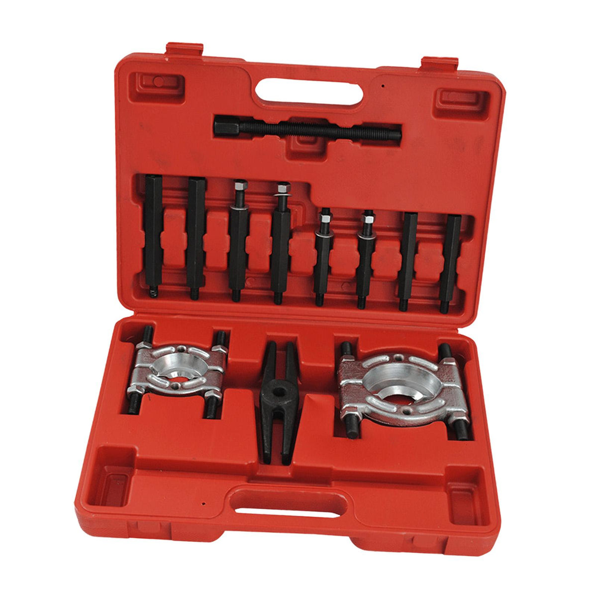 Maxbell Bearing Seperator Remover Tool Kit 35-75mm splitters Accessories Alloy Steel Set of 12Pcs