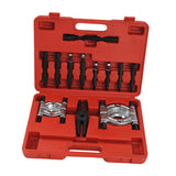 Maxbell Bearing Seperator Remover Tool Kit 35-75mm splitters Accessories Alloy Steel Set of 12Pcs
