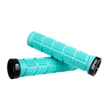 Maxbell 2Pcs Bike Handlebar Grips Mountain Bike sleeve Anti Slip Cyan