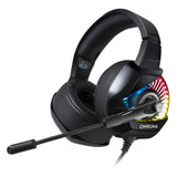 Maxbell Gaming Headset with Microphone RGB Colorful LED Headphone for PS4 Multicolor