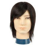 Maxbell Hair Training Head Multipurpose Male Mannequin Head for DIY Braiding Cutting