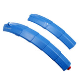 Maxbell Foldable Bicycle Bike Mudguard Adjustable Front Rear Mud Guard Blue