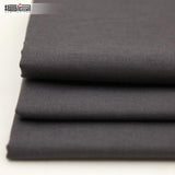 Maxbell Solid Color Cotton Fabric Handmade Sewing Craft Patchwork Cotton Linen Coffee