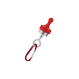 Maxbell Magnetic Hooks Heavy Duty Camping Strong Magnetic Tent Light Hook for Garden Red