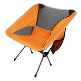 Max Maxb Portable Backpack Folding Chair for Camping,Fishing,Travel,Picnic Orange