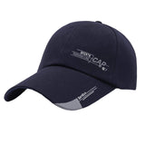 Maxbell Baseball Hat Unisex Sports Sun Hats Adjustable Size for Running Hiking Beach Navy