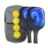 Maxbell Set of 2 Premium Pickleball Paddles and Storage Bag with 4 Pickleball Balls
