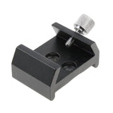 Maxbell Finderscope Bracket Base Shoe Mount for Optical Telescope Finderscope Black