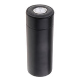 Max Portable Cigar Humidor Travel Case Storage Tube with Hygrometer Black