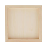 Max White Blank Artist Wooden Board Frame Oil Acrylic Painting DIY 1.5x20x20cm