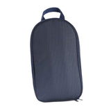 Maxbell Camping Utensils Storage Bag Elastic Straps for Cutlery Set Travel No Pattern Blue