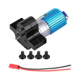 Max Maxb RC Car Speed Change Gear Box Metal Gearbox 370 Brush Motor Black