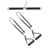 Maxbell Tricep Rope Straight Bar Cable Machine Equipment Fitness for Rowing Machine
