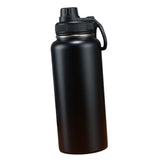 Maxbell Insulated Water Bottle Durable Portable Drinking Bottle for Gym Yoga Cycling Black