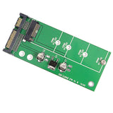 Maxbell SATA III 3 to B Key M.2 (NGFF) SSD 7+15pin Connector Converter Adapter Card for Laptop Desktop