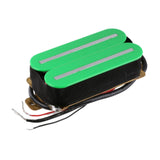 Maxbell Electric Guitar Dual Pickups High Output Dual Pickups for Electric Guitar Green