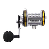 Maxbell Winter Ice Reel Trolling Reel for Sea Boat Big Game Fishing 8 Hole Reel