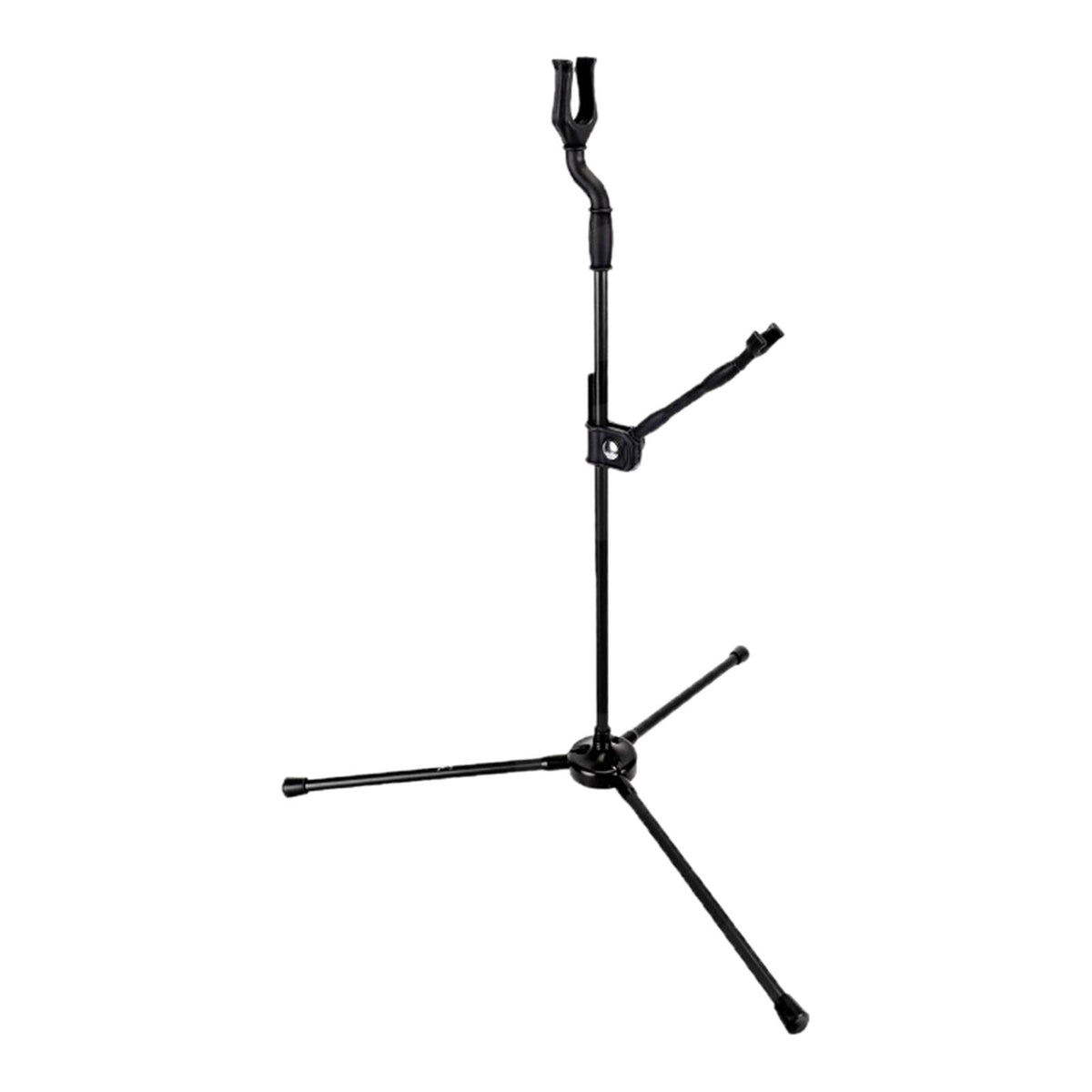 Maxbell Lightweight Recurve Bow Holder Foldable Bow Bracket for Hunting Shooting Black
