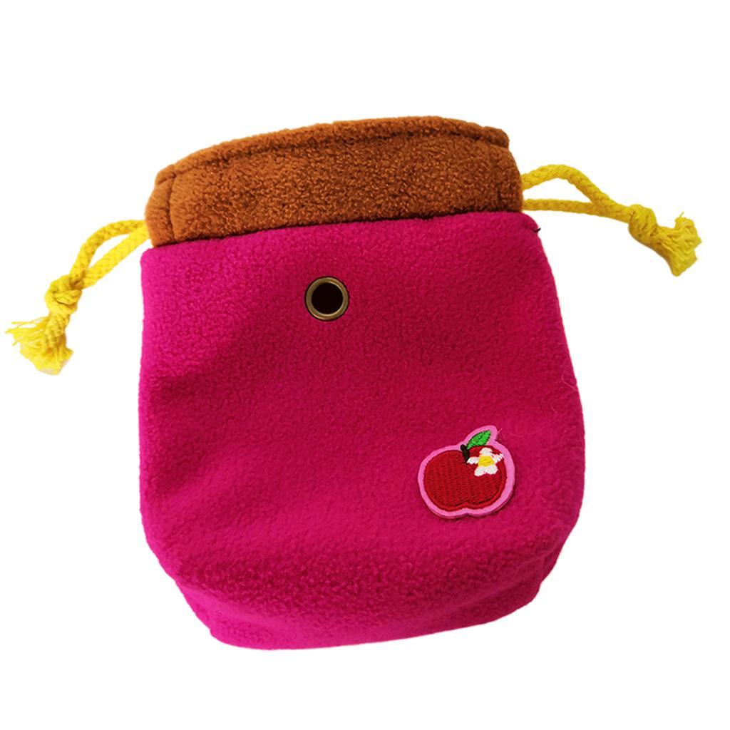 Max Maxb Small Animals Outdoor Travel Bag Hamster Winter Sleeping Nest  Rose Red