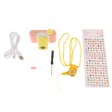 Maxbell 1080P HD 1.5" Screen Mini Cute Children's Kids Cartoon DSLR Cameras - Pink