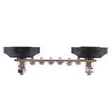 Maxbell Set of Marine 316 Stainless Steel Insulated Terminal Block Dual Studs 4mm