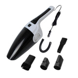 Maxbell Wired Car Vacuum Cleaner Corded Wet and Dry Use Auto Accessories Small White