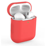 Maxbell Earphones Protective Cover for Airpods Wireless Earphone Case Red