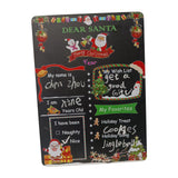 Maxbell Wish List Board Decoration Multipurpose Wooden for Office Desk Home Bedroom without Stand