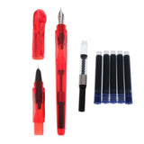 Max Luxury Ballpoint Pen Writing Set Elegant Fancy Roller Ball Gifts off-red