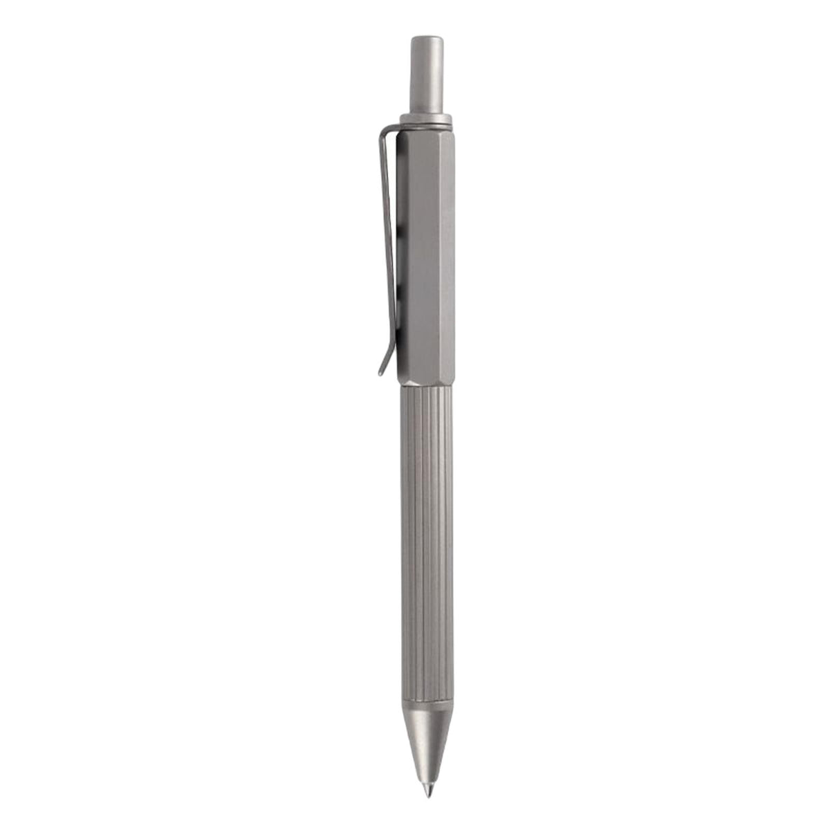 Maxbell Retractable Ballpoint Pen Titanium Alloy Ball Pen Accs for Writing School