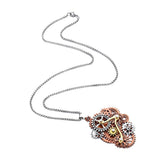 Maxbell Gothic Steampunk Necklace Pendant Vintage Style Women Men Prom Rock Jewelry