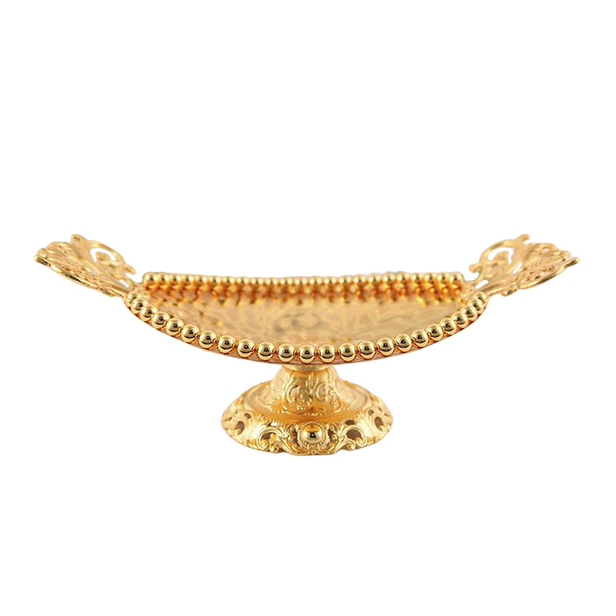 Maxbell Decorative Tray Display Stand with Handle Tray for Countertop Decorations