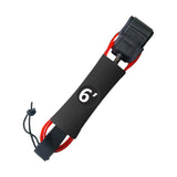 Maxbell Surfboard Leash Paddle Board Leash Surfing Accessories TPU Outdoor SUP Strap 6ft Red