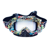 Maxbell Motorcycle Windproof Anti-Fog Goggles Skiing Snowboard Glasses Color 7