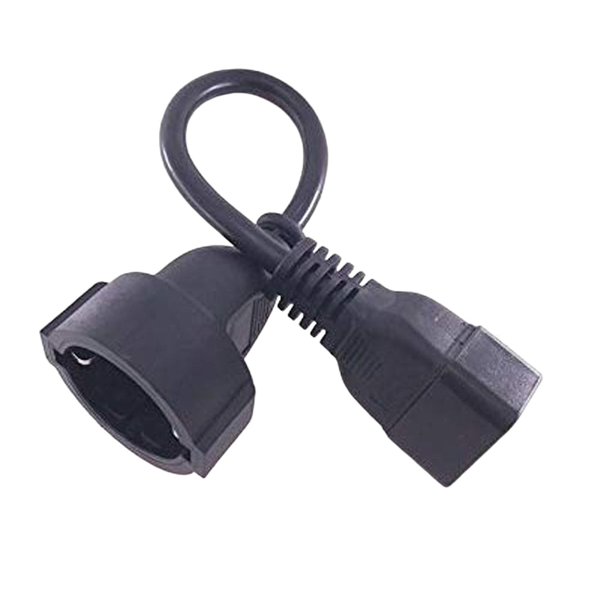 Maxbell i IEC320-C20 EU 4.8mm Power Supply Adapter Cable 0.3M Extension Universal
