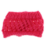 Max 1/6 Warm Knitted Doll Winter Hat for 30cm Doll Clothes Accessories Rose Red