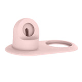 Maxbell 2 in 1 Wireless Charger Stand Dock for MagSafe (Chargers Not Included) Pink