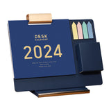 Maxbell Desktop Calendar 2024 Large Chinese New Year Decorations for Office Planning