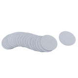 Max 20pcs Sand Disk Polish Grind Pad White Sandpaper Sheet Replacement 400Grit