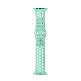 Maxbell Dual-color Perforated Sports Watchband for Apple iWATCH 1234 38/40MM 7