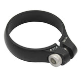 Maxbell Ultralight Bicycle Bike Seatpost Clamp Fixed Seat Post Tube Clip  Black 31.8