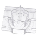 Maxbell Flowers Plastic Candle Molds Moulds for DIY Candle Making Crafts 7x3.4x8cm