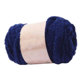 Maxbell Thick Chunky Yarn Hand Knitting DIY Weight Yarn for Throw Rug Making Weaving dark blue