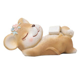 Max Mini Mouce Animal Figurine Cake Car Home Decoration Ornament 6