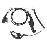 Maxbell G Shape Earpiece Headset Earhook Earphone for APX8000 Xir P8660 Xir P8628
