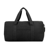 Maxbell Large Capacity Travel Duffel Bag Handbag Folding Weekender Bag for Gym 52cmx16cmx32cm black