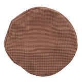 Max Stretchy Round Bar Stool Cover Chair Seat Cushion Fits 30-38cm Chocolate - Aladdin Shoppers