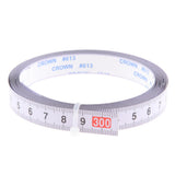 Max Miter Saw Track Tape Measure Adhesive Metric Ruler Left To Right(0-300CM)
