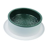 Maxbell Cat Grass Box Cats Snack Tray Cats Grass Planting Box Sprouter Tray Gray Base Green Net